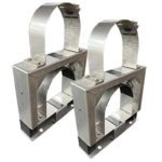 2 Bottle Stacker Bracket For ASME/DOT Cylinders Pair