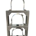 3 Bottle Stacker Bracket For ASME/DOT Cylinders Pair